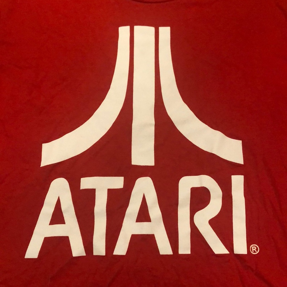 Authentic Atari Classic Logo Red T-Shirt Men’s M - Picture 2 of 3